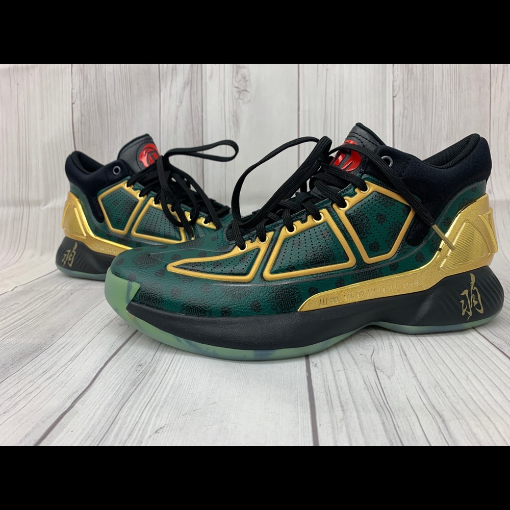 Adidas Male Basketball Shoes D Rose 10 FW3656 Size 8